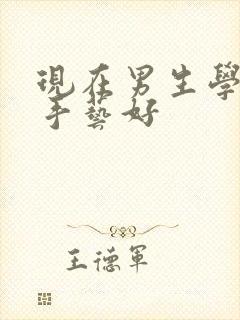 现在男生学什么手艺好