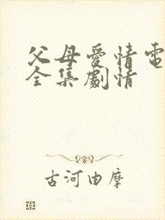 父母爱情电视剧全集剧情