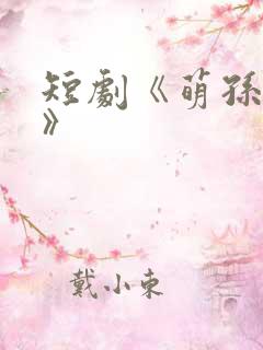 短剧《萌孙出击》