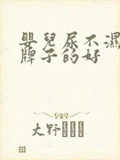 婴儿尿不湿什么牌子的好