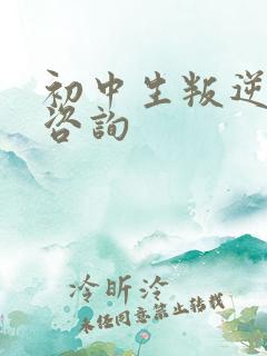 初中生叛逆心理咨询