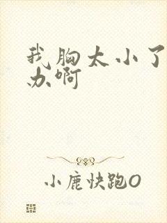 我胸太小了怎么办啊