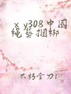 ⅹy308中国绳艺捆绑