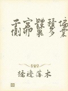 子宫体积偏小双侧卵巢多囊样改变