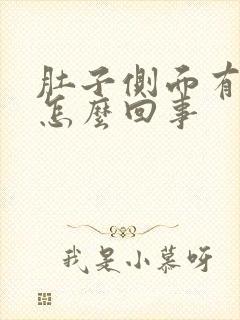 肚子侧面有点疼怎么回事