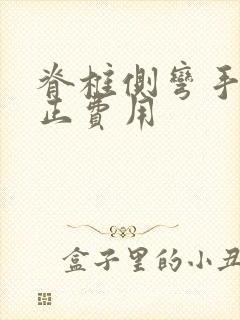 脊椎侧弯手术矫正费用