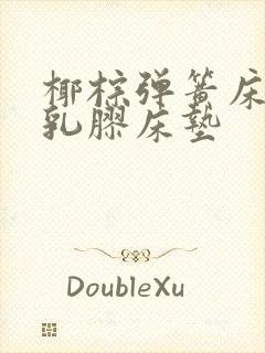 椰棕弹簧床垫和乳胶床垫