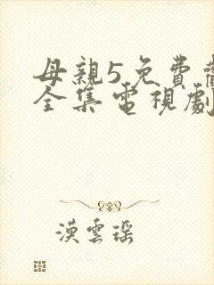 母亲5免费观看全集电视剧韩剧网