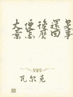 大便后还是有便意怎么回事