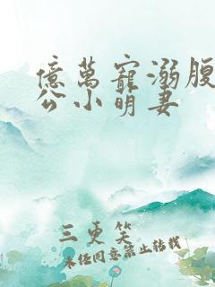 亿万宠溺腹黑老公小萌妻