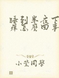 睡到半夜下身很痒怎么回事