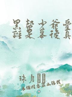 黑帮少爷爱上我谁是幕后真凶