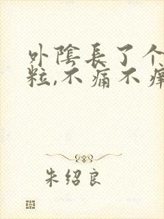 外阴长了个小肉粒,不痛不痒的