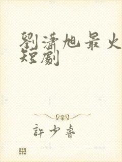 刘潇旭最火十部短剧