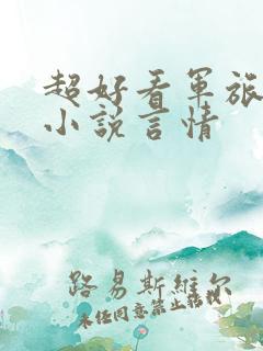 超好看军旅甜文小说言情