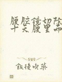 腹腔镜切除子宫十天腹里面疼是怎么回事了