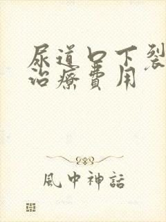 尿道口下裂手术治疗费用