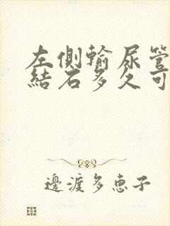 左侧输尿管末端结石多久可以排出