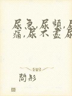 尿急,尿频,尿痛,尿不尽尿出血