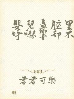 婴儿鼻腔里呼哧呼哧响却不流鼻涕