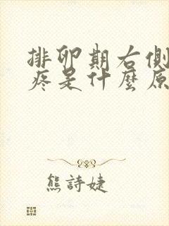 排卵期右侧小腹疼是什么原因女性