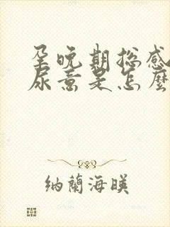 孕晚期总感觉有尿意是怎么回事