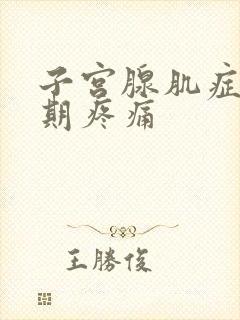 子宫腺肌症非经期疼痛