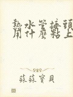 热水管接头漏水用什么粘上让它不漏