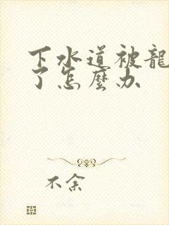 下水道被龙虾堵了怎么办