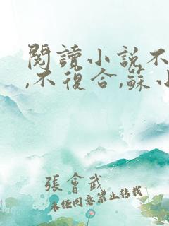 阅读小说不原谅,不复合,苏小姐独美