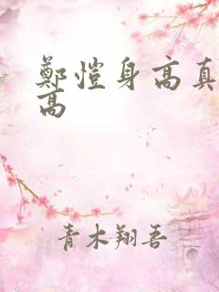 郑恺身高真实身高