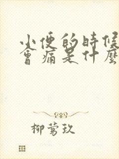 小便的时候里面会痛是什么原因