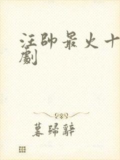 汪帅最火十部短剧