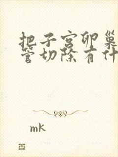 把子宫卵巢输卵管切除有什么影响