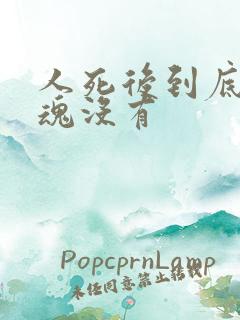 人死后到底有灵魂没有