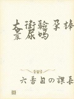 大卫验孕棒要用晨尿吗