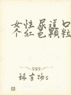 女性尿道口长了个红色颗粒