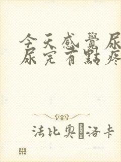 今天感觉尿不尽尿完有点疼