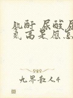 肌酐 尿酸尿素氮高是应怎样治疗