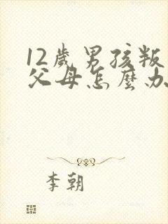 12岁男孩叛逆父母怎么办