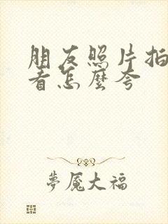 朋友照片拍的好看怎么夸