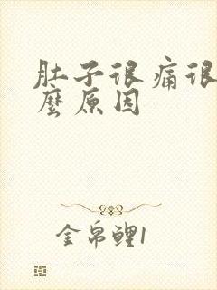 肚子很痛很痛什么原因