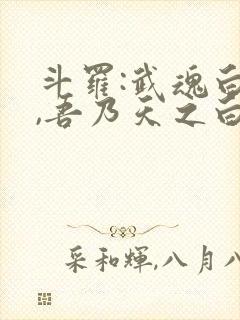 斗罗:武魂白虎,吾乃天之白帝免费阅读