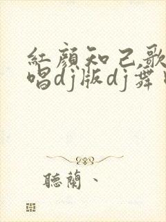 红颜知己歌曲原唱dj版dj舞曲