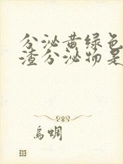 分泌黄绿色豆腐渣分泌物是怎么回事