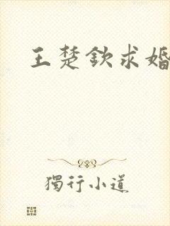 王楚钦求婚现场