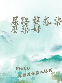 尿路系感染吃什么药好