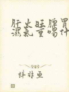 肝火旺脾胃虚寒湿气重喝什么茶好