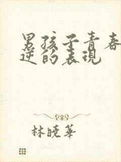 男孩子青春期叛逆的表现