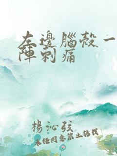 左边脑壳一阵一阵刺痛